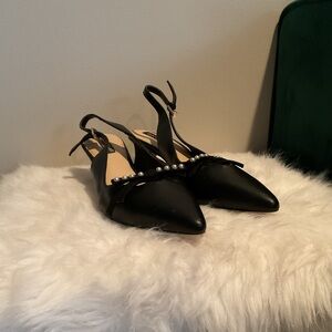 Isaac Mizrahi Black Flats & Loafers